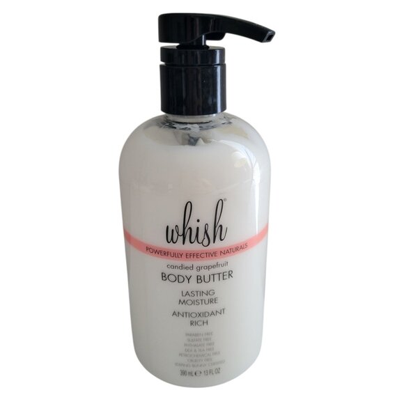 Whish Candied Grapefruit Body Butter Lotion 13 oz Bottle with Pump NEW - Picture 1 of 7